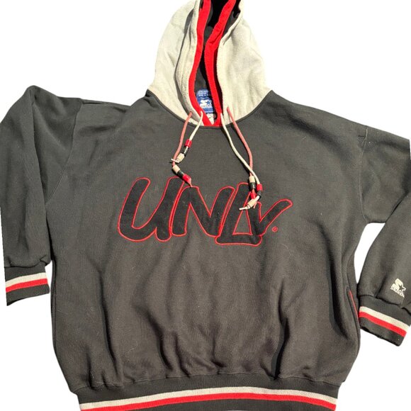 STARTER Shirts Vintage 9s Unlv Ncaa Embroidered Starter Double